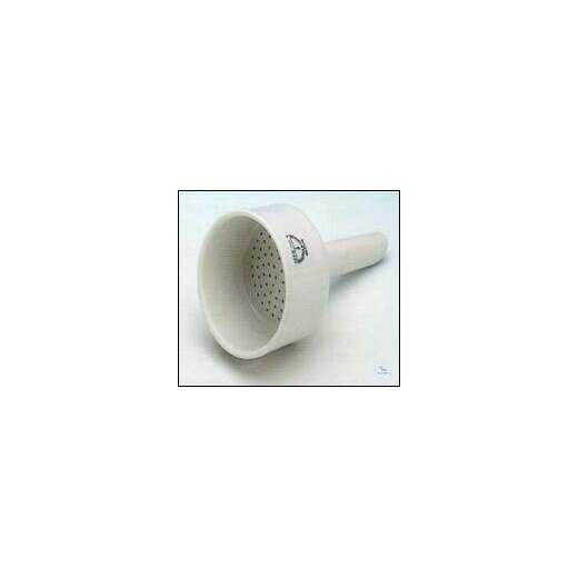 Funnel 127 C size 0 according to Dr. Büchner nominal size 40, filter plates Ø 42mm, height
