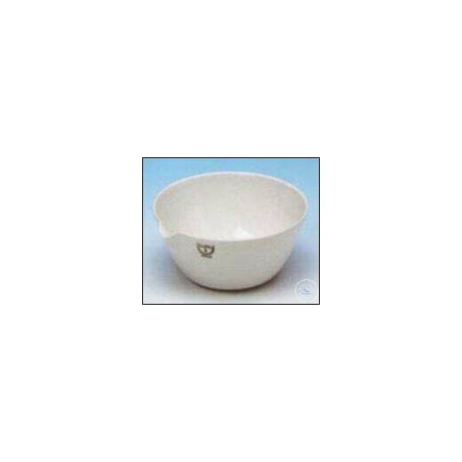 Evaporating dish 131 size 8 french form, with spout and flat bottom, inn