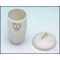 Crucible 79 C size 5 high form, glazed upper &Oslash; 60mm, H