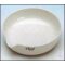 Evaporating dishes 888 flat size 8, with spout, glazed with the exception of the outer