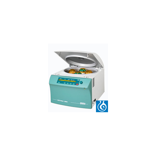ROTINA 380 tabletop centrifuge, uncooled, without rotor, 200-240 V1~, 50-60 Hz