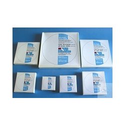 FILTER PAPER IDL 125MM WHITE TAPE PACK A 100 PACKS
