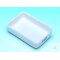 GLOW BOWL/HARD PORCELAIN 33C/4B GLAZED, 70X46X13MM RECTANGULAR