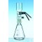 FILTRATIONSGERÄT GLAS M.FLASCHE 2L KOMPLETTE EINHEIT MIT KLEMME,
