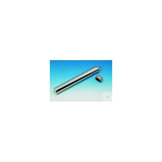 Pipettenbüchse 18/8 Stahl d./mm 65, Länge 250mm