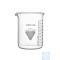 Rasotherm® Becherglas niedrige Form mit Ausguss, (Boro 3.3), 10 ml mit Skalierung, hitzebeständig
