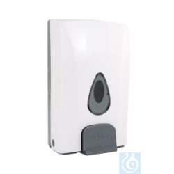 neoLab dispenser for hand disinfectant with push button,