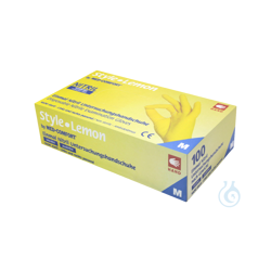 neoLab nitrile disposable gloves lemon (Lemon), size XS,...