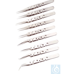 Tweezers with non-slip handle, type 1G-SA, 120 mm long,...