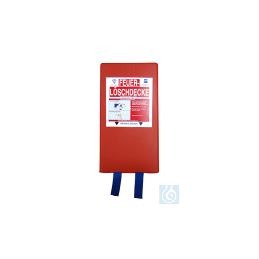 neoLab® fire blanket in sturdy wall box