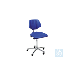 neoLab® swivel chair seat tilt adjustment, PU foam...