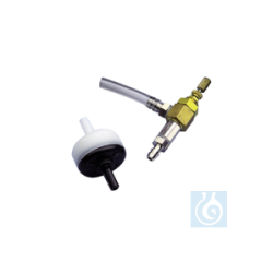 neoLab® throttle valve with locking screw