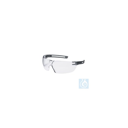 Uvex safety glasses x-fit temples black, lens PC gray UV 5-2.5
