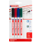 edding 400 Permanentmarker, 4er Set, Strichbreite 1mm