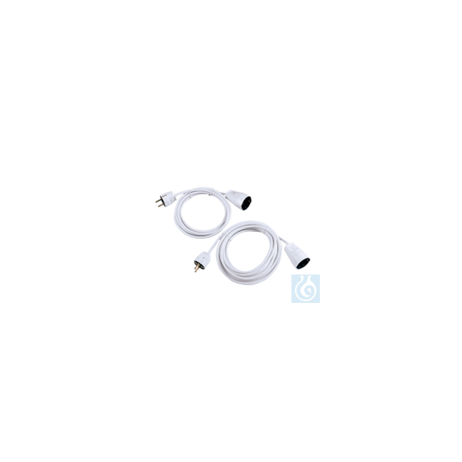 neoLab® Verlängerungskabel 2 m, weiß