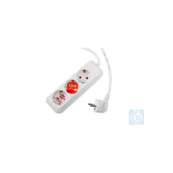 neoLab® 3-fold socket strip