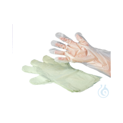 neoLab gauntlet disposable gloves long PE men a 100 pcs....