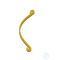 neoLabLine neck strap for surgical masks, yellow