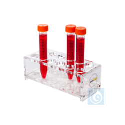 neoLab® Acrylic test tube rack for 3 x 10 tubes 20 mm...