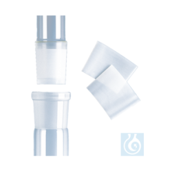 Brand disposable ground joint sleeves (PTFE) NS 55/44, 10...