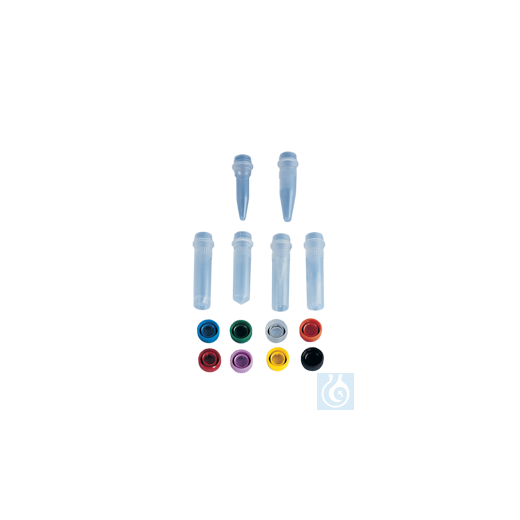 neoLab® Reaktionsgefäße m. Schraubgewinde, 1,5 ml, konisch, 500 St.
