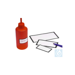 neoLab® Labels with black border, 148 x 74 mm, 5...