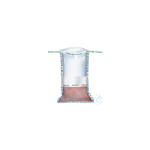 Whirl-Pak® plastic bag with title block and filter, 95x180 mm, steri