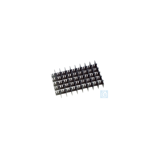 neoLab® Rastereinsatz für 54 x 100 ml Flaschen, für 2-1144ff.