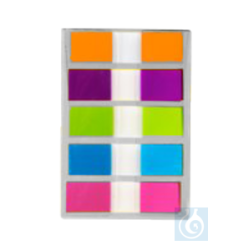neoLab® Haftnotizen in Leuchtfarben, 5 Blocks mit 5 x...