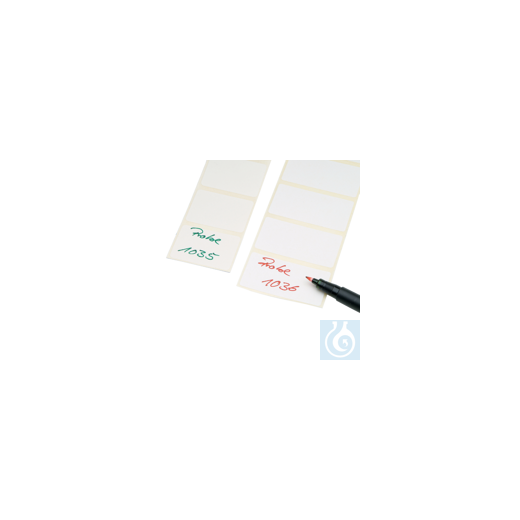 neoLab® Labels bis -70°C, 25 x 25 mm, 2500 St./Rolle