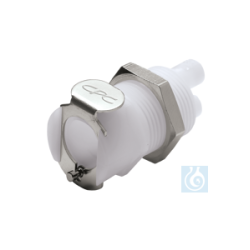 neoLab® 2-in-1 quick coupling without shut-off...