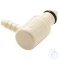 neoLab® Quick coupling, 1/8, male, shut-off, elbow, hose