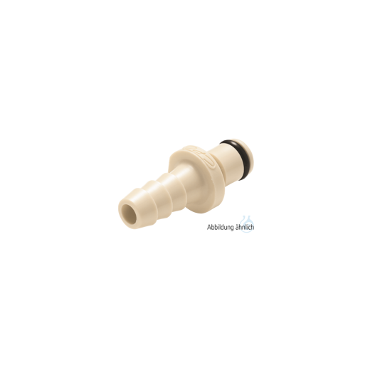 neoLab® Schnellkupplung, 1/8, männlich, Absperrung, Schlaucholive 1,6
