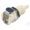 neoLab® quick coupling with shut-off, PP, 1/8 male part hose olive 3.2
