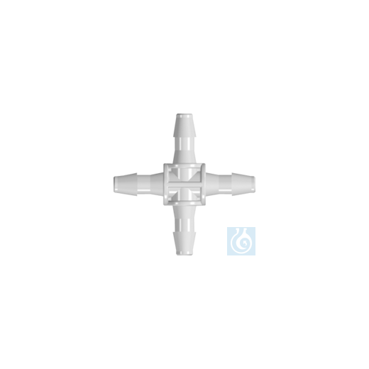 neoLab® Kreuzverbinder f. Schlauch-Innen-Ø 2,25 mm, 10 Stck./Pack