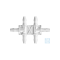 neoLab® Doppelverbinder T-Form f. Schlauch-I.-Ø 1,5 mm, 10 Stck./Pack