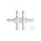 neoLab® Doppelverbinder T-Form f. Schlauch-I.-Ø 3 mm, 10 Stck./Pack
