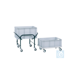 neoLab® container trolley ABS plastic, for trays 60 x...