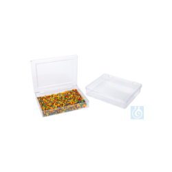 neoLab® Klappdeckel-Dosen 120 x 92 x 17 mm, 10 St./Pack