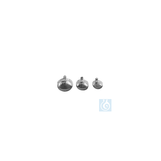 neoLab® Aluschalen mit Griff Größe II, 55 mm Ø x 14 mm h, 100 St./Pack
