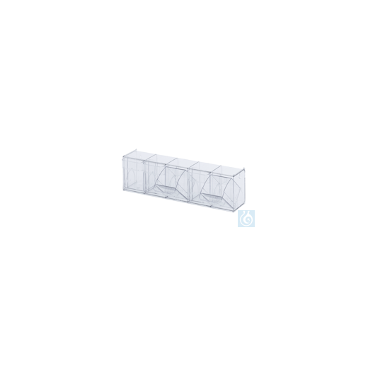 neoLab® Tipping box set made of PC, 2 containers