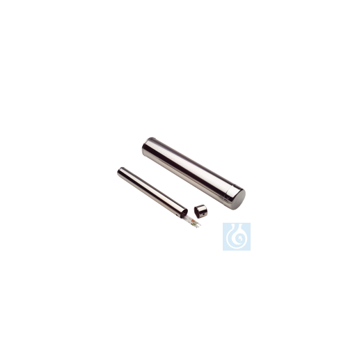 neoLab® stainless steel pipette box, 420 x 80 mm Dchm.