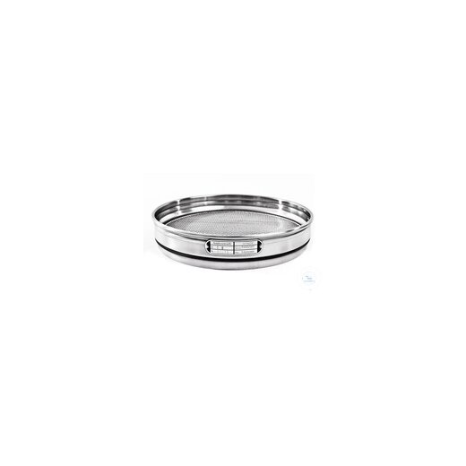 Test sieve stainless steel Ø 200 mm mesh size 630 µm Inner height 25 mm with