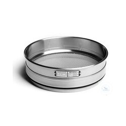 Test sieve stainless steel Ø 200 mm mesh size 5000...