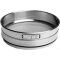 Analysensieb Ø 250 mm Edelstahlrahmen - Innenhöhe 50 mm Maschenweite: 200 µm mit