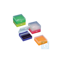 neoBox 100 storage box blue, PP, 10 x 10 places
