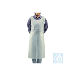 neoLab® disposable aprons 75 x 125 cm, PE white...