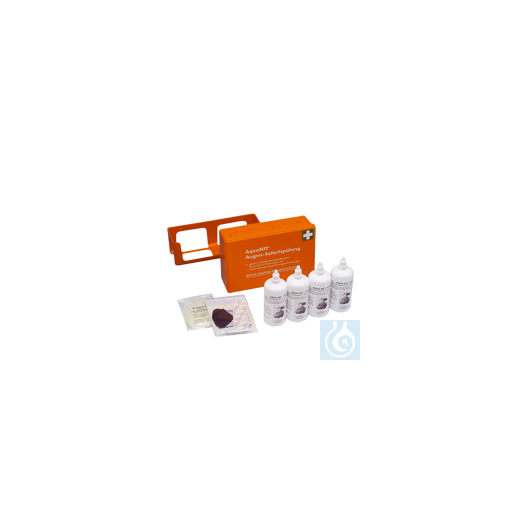 neoLab® Instant eye rinsing solution in box, sterile, 4x250 ml