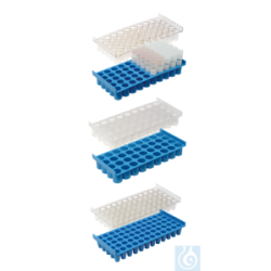 LaboBox system: rack for vials up to 12.5 mm, 5 x 10...