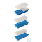 neoLab® LaboBox-System: Gestell für Fläschchen bis 15 mm, 4 x 9 Plätze, blau